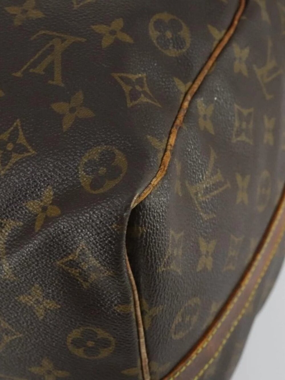LOUIS VUITTON Monogram Keepall Bandouliere 50 Boston Bag M41416 LV Auth 158742 - Picture 4 of 16